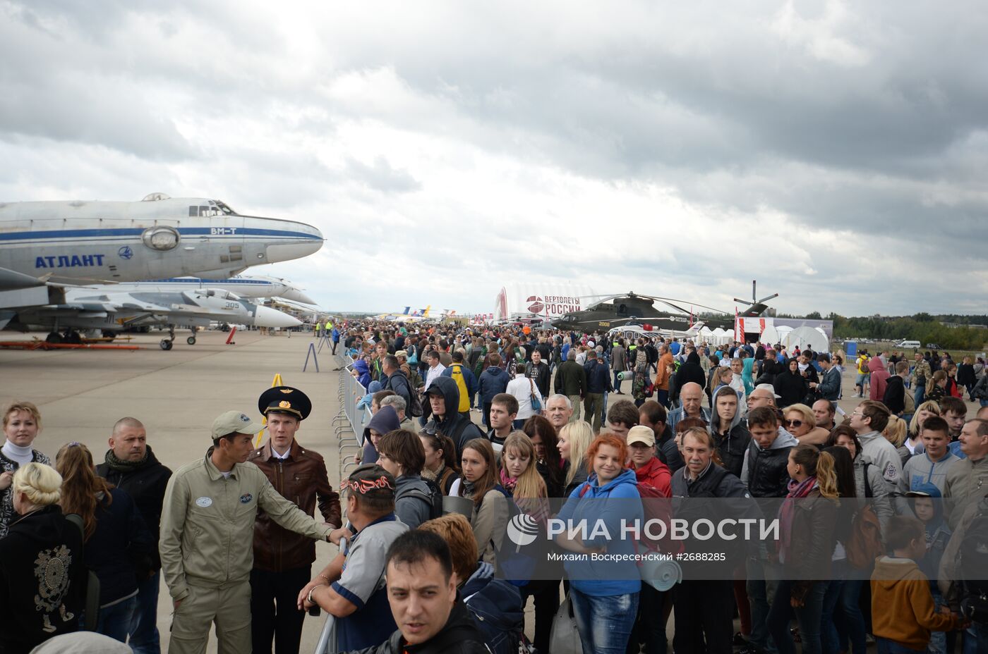 Закрытие Международного авиационного-космического салона МАКС 2015