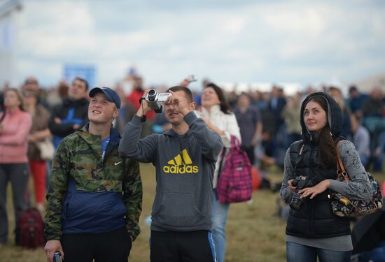 Закрытие Международного авиационного-космического салона МАКС 2015