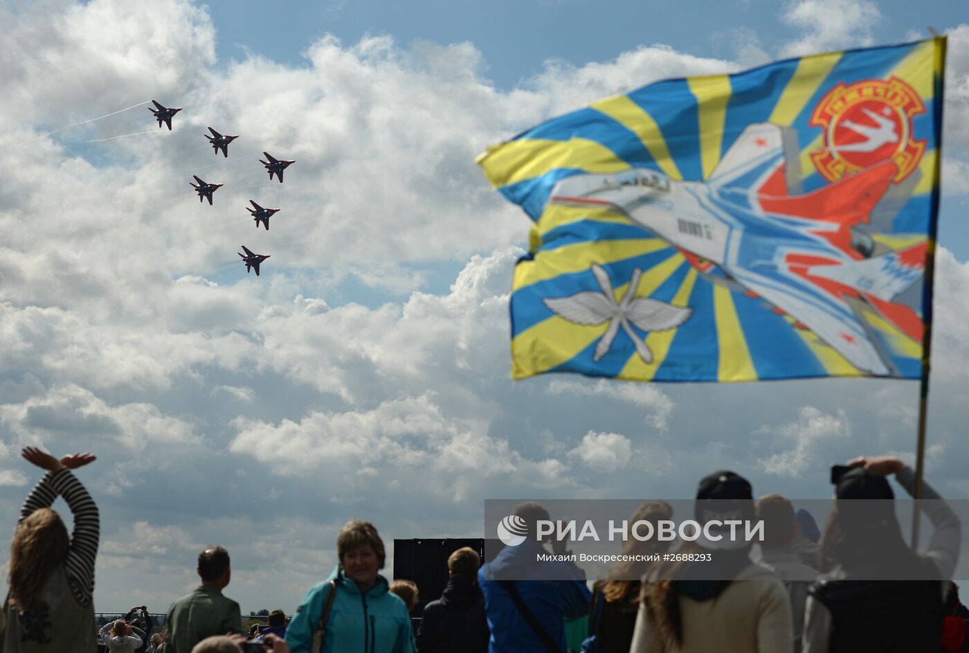 Закрытие Международного авиационного-космического салона МАКС 2015