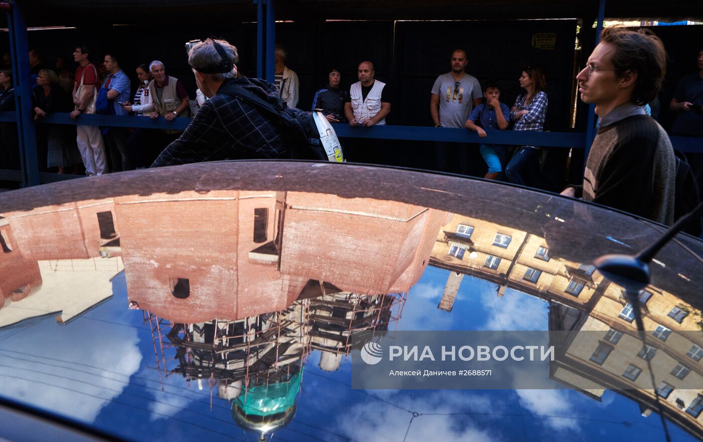 Митинг градозащитников в Санкт-Петербурге
