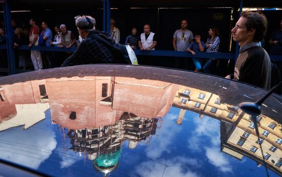 Митинг градозащитников в Санкт-Петербурге