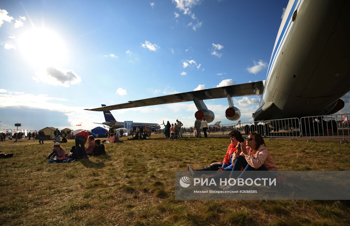 Закрытие Международного авиационного-космического салона МАКС 2015