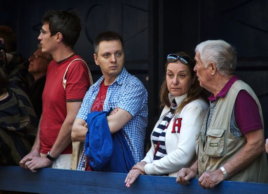 Митинг градозащитников в Санкт-Петербурге