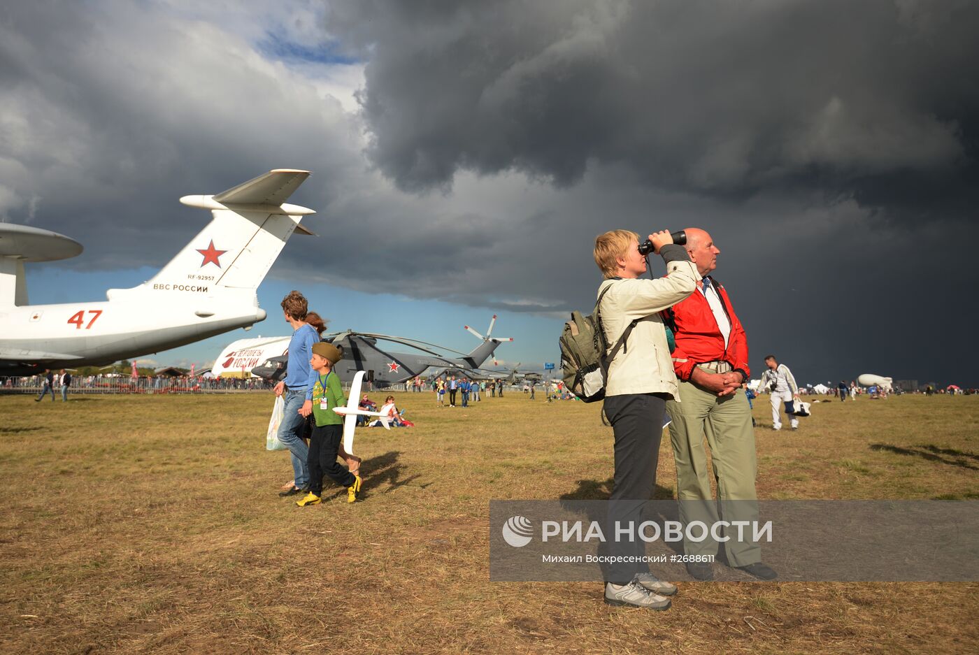 Закрытие Международного авиационного-космического салона МАКС 2015