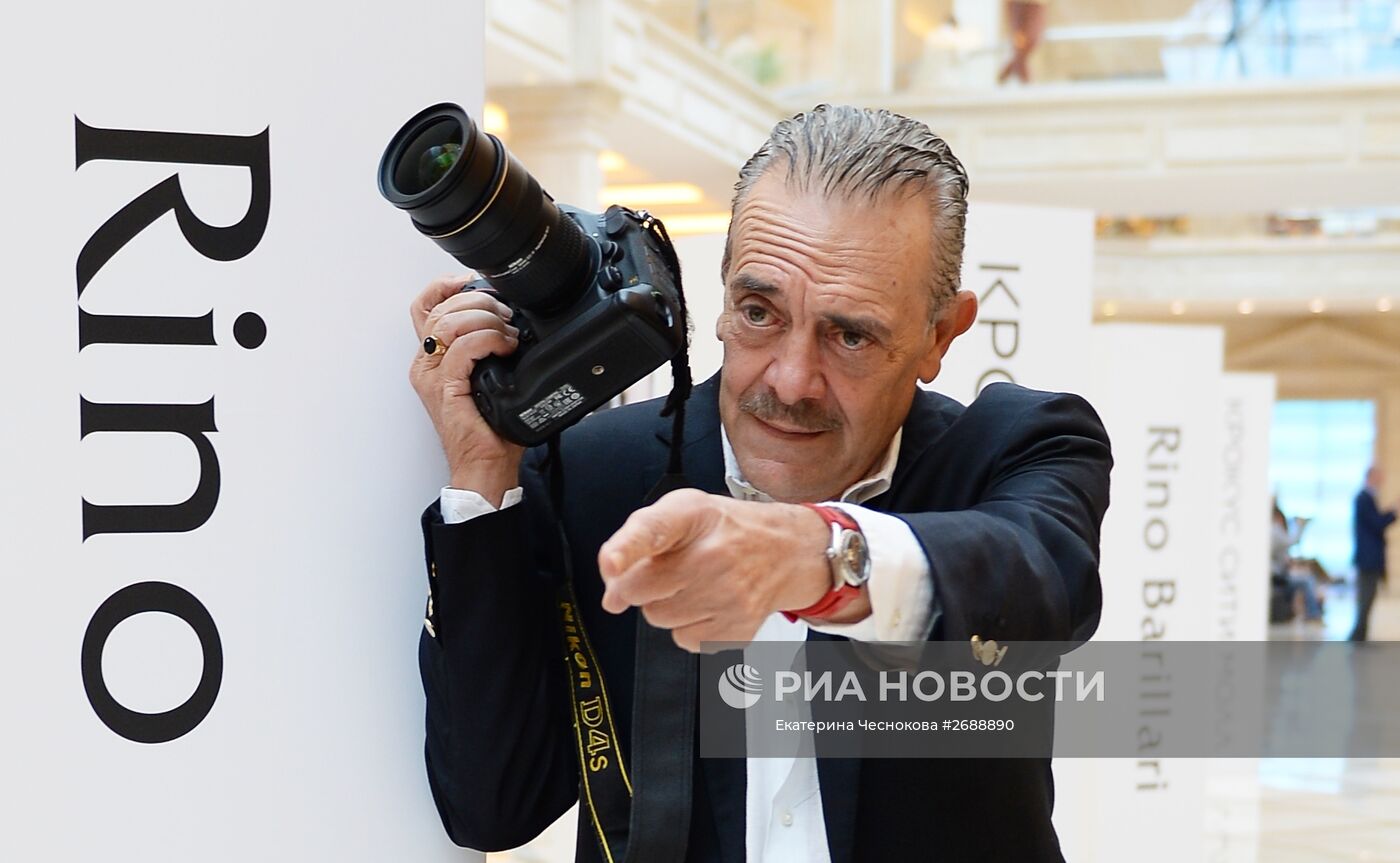 Фотограф Рино Барилари и историк моды Мара Пармеджани посетили Москву
