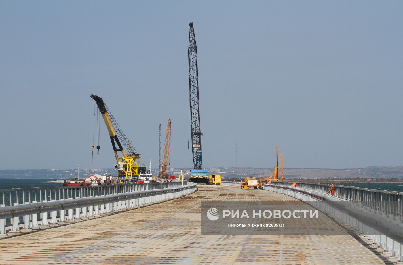 Подготовительные работы в строительстве моста