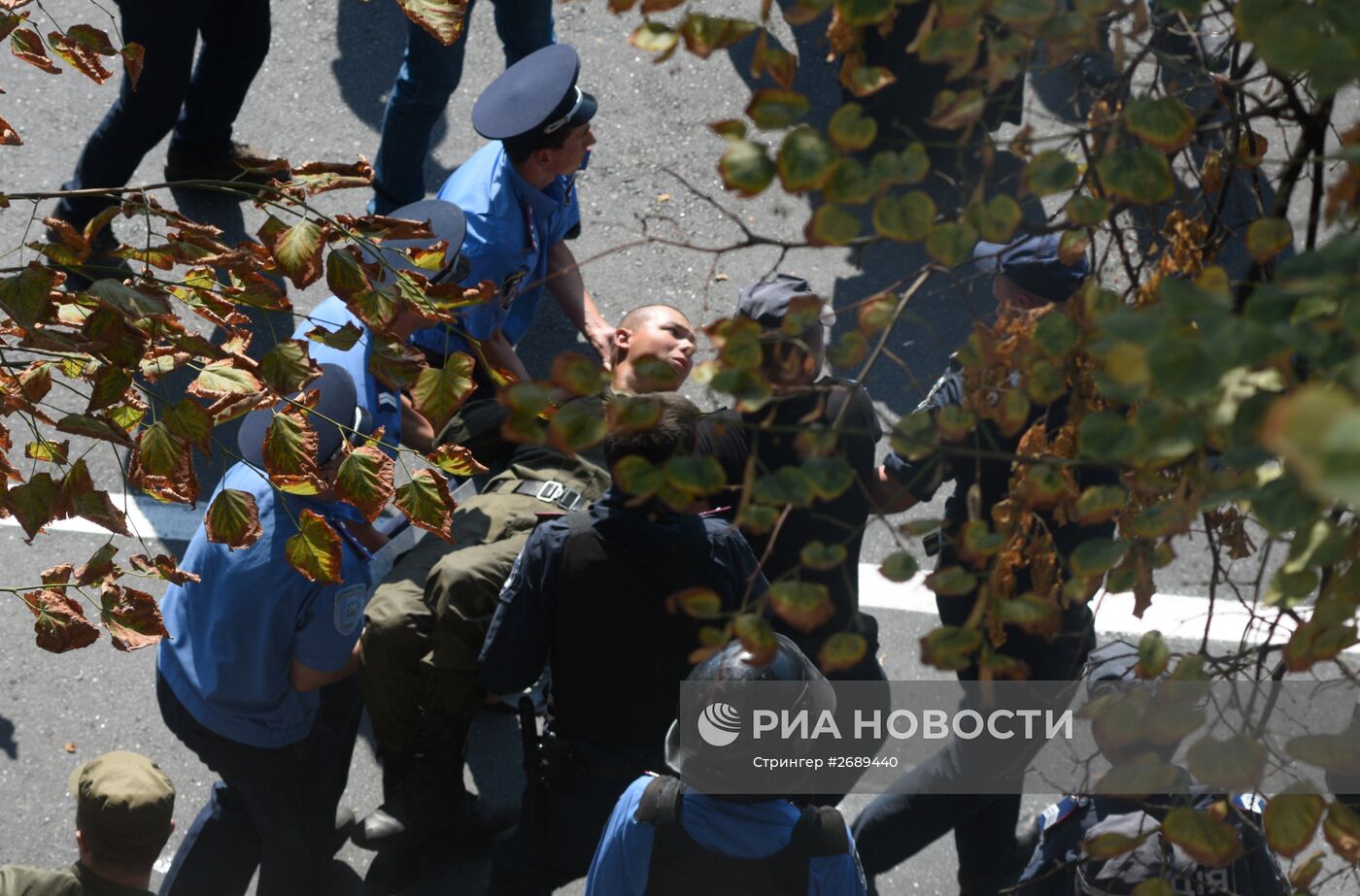 Протестные акции в Киеве