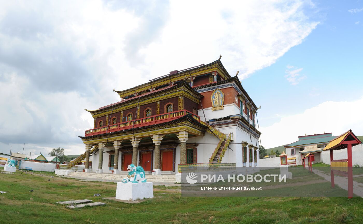Цугольский дацан в Забайкальском крае