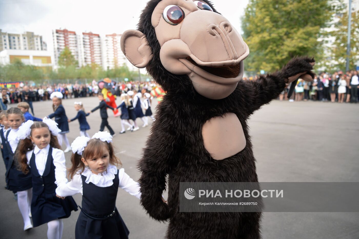 Начало учебного года в Москве