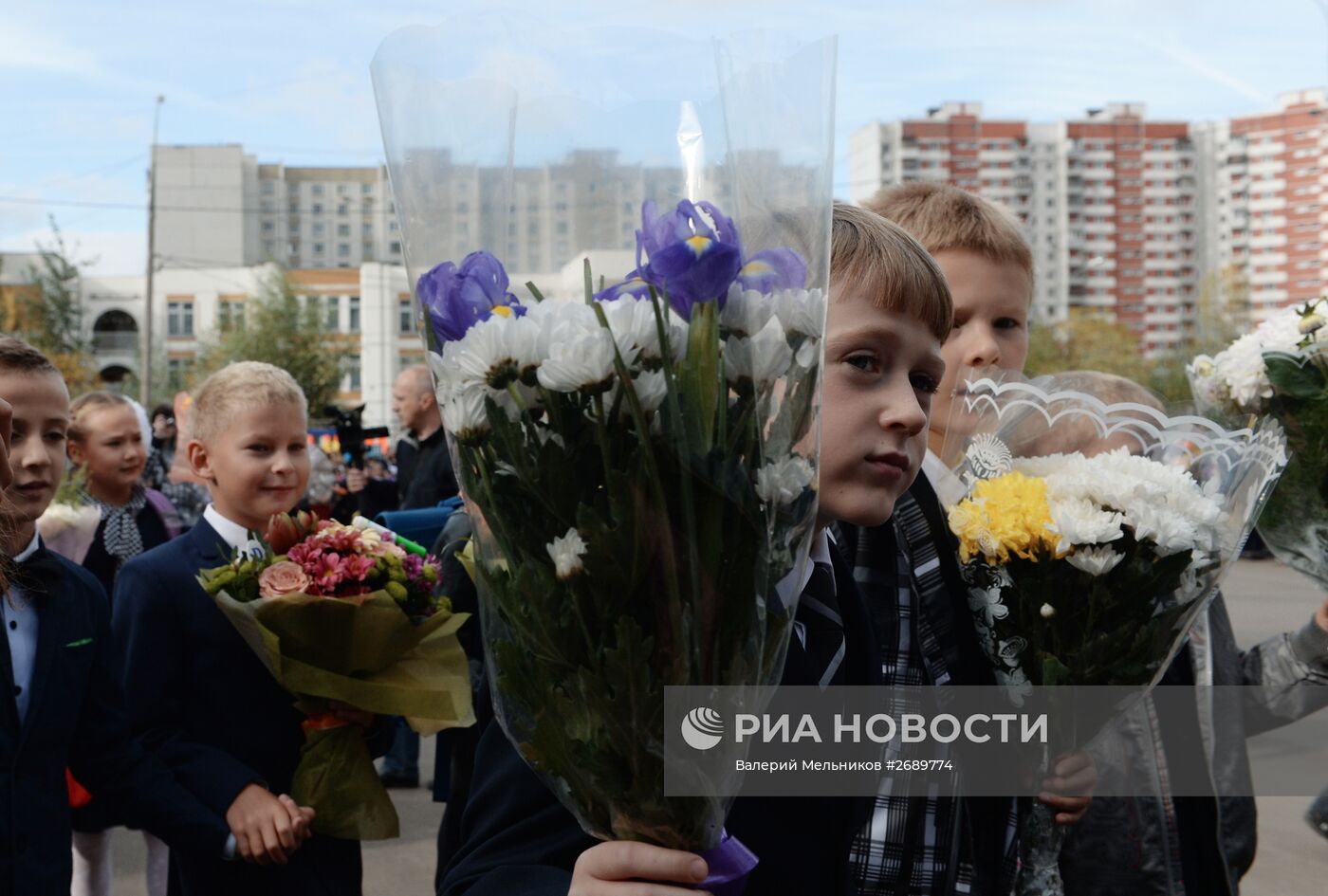 Начало учебного года в Москве