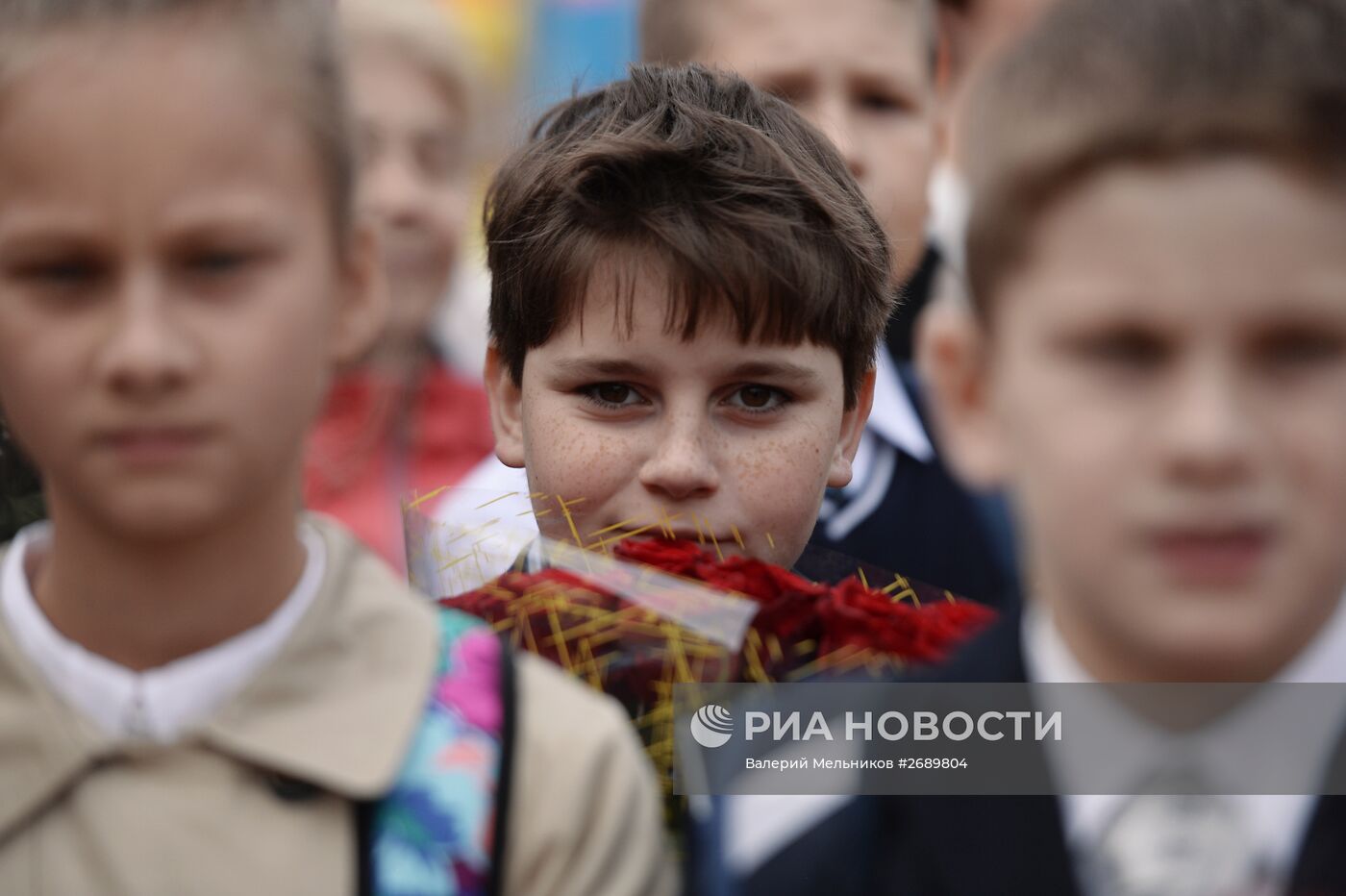 Начало учебного года в Москве