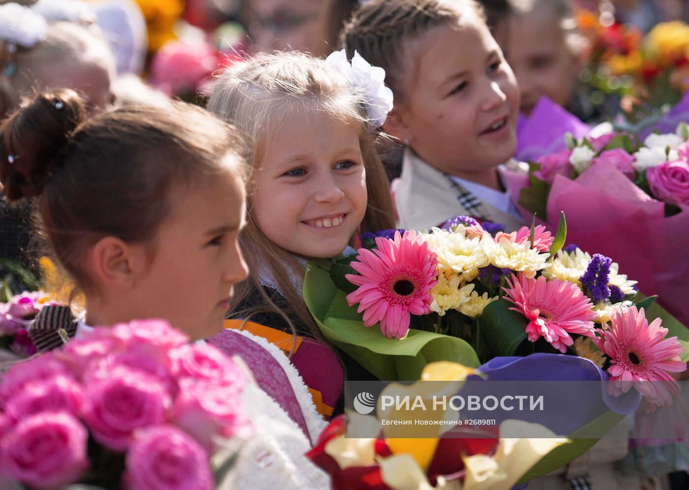 Начало учебного года в Москве