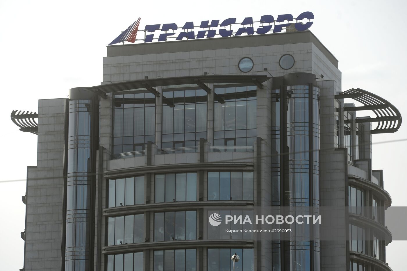 Офис авиакомпании "Трансаэро" в Москве на Зубовском бульваре
