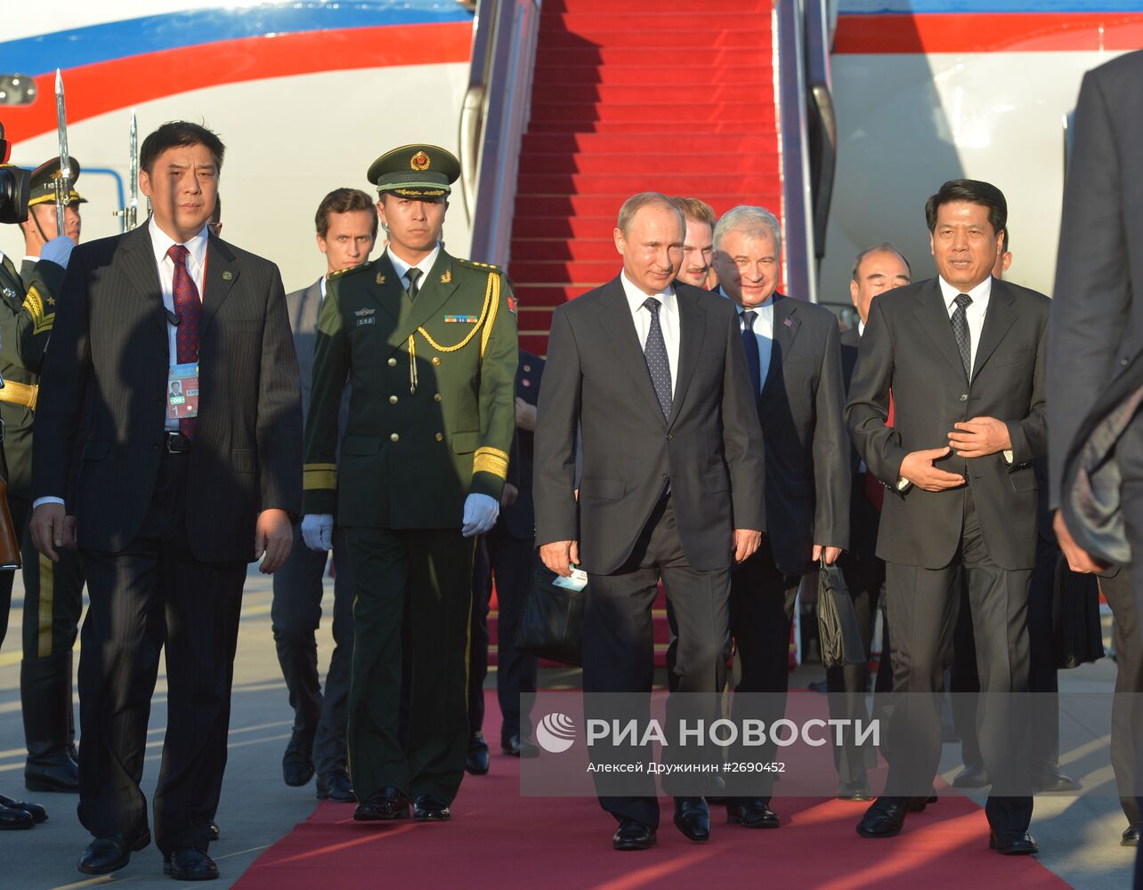 Визит президента РФ В.Путина в Китайскую Народную Республику