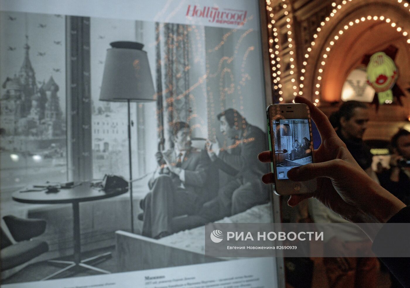Открытие нового выставочного проекта "Москва в кино"