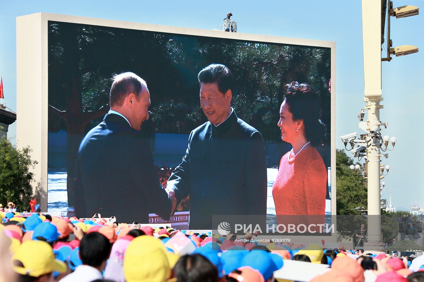 Визит президента РФ В.Путина в Китайскую Народную Республику. День второй