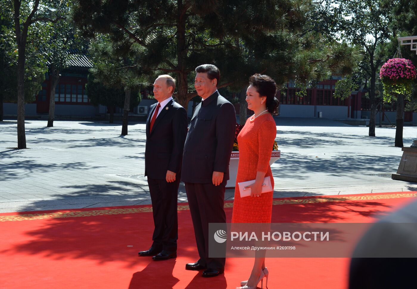 Визит президента РФ В.Путина в Китайскую Народную Республику. День второй