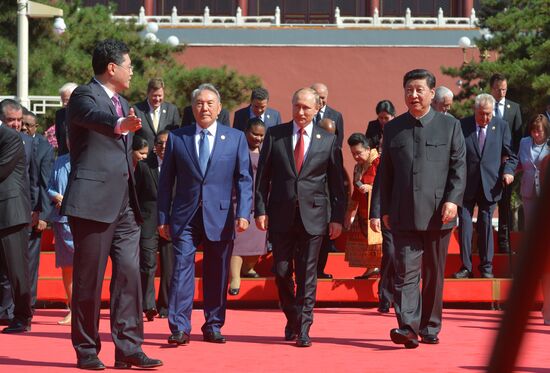 Визит президента РФ В.Путина в Китайскую Народную Республику. День второй