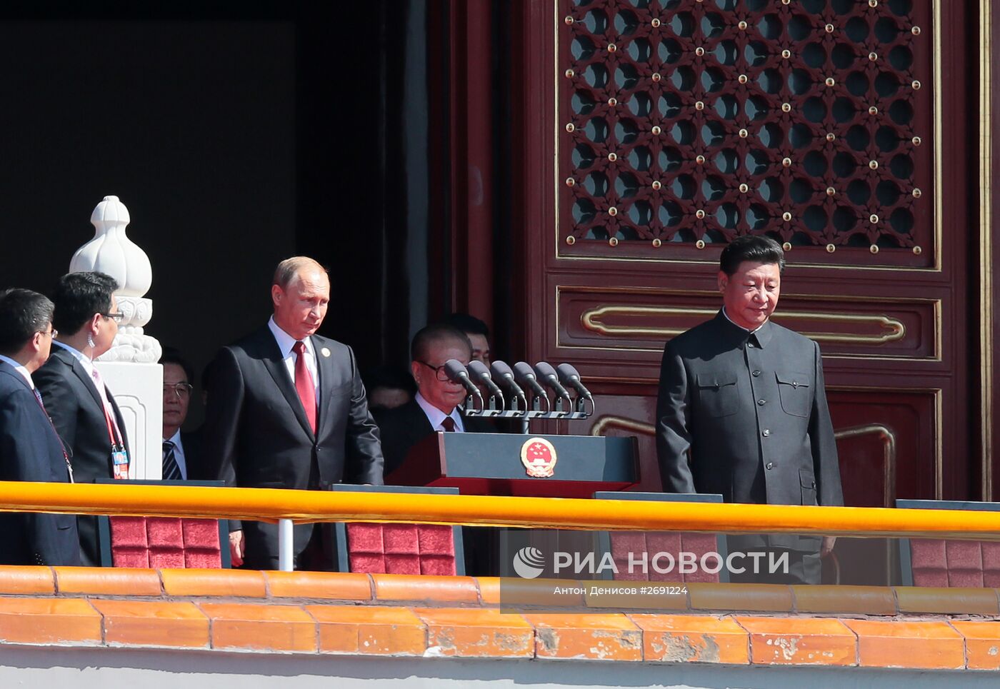 Визит президента РФ В.Путина в Китайскую Народную Республику. День второй