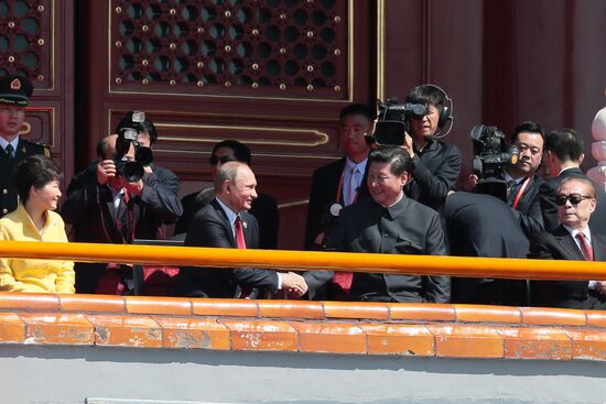 Визит президента РФ В.Путина в Китайскую Народную Республику. День второй