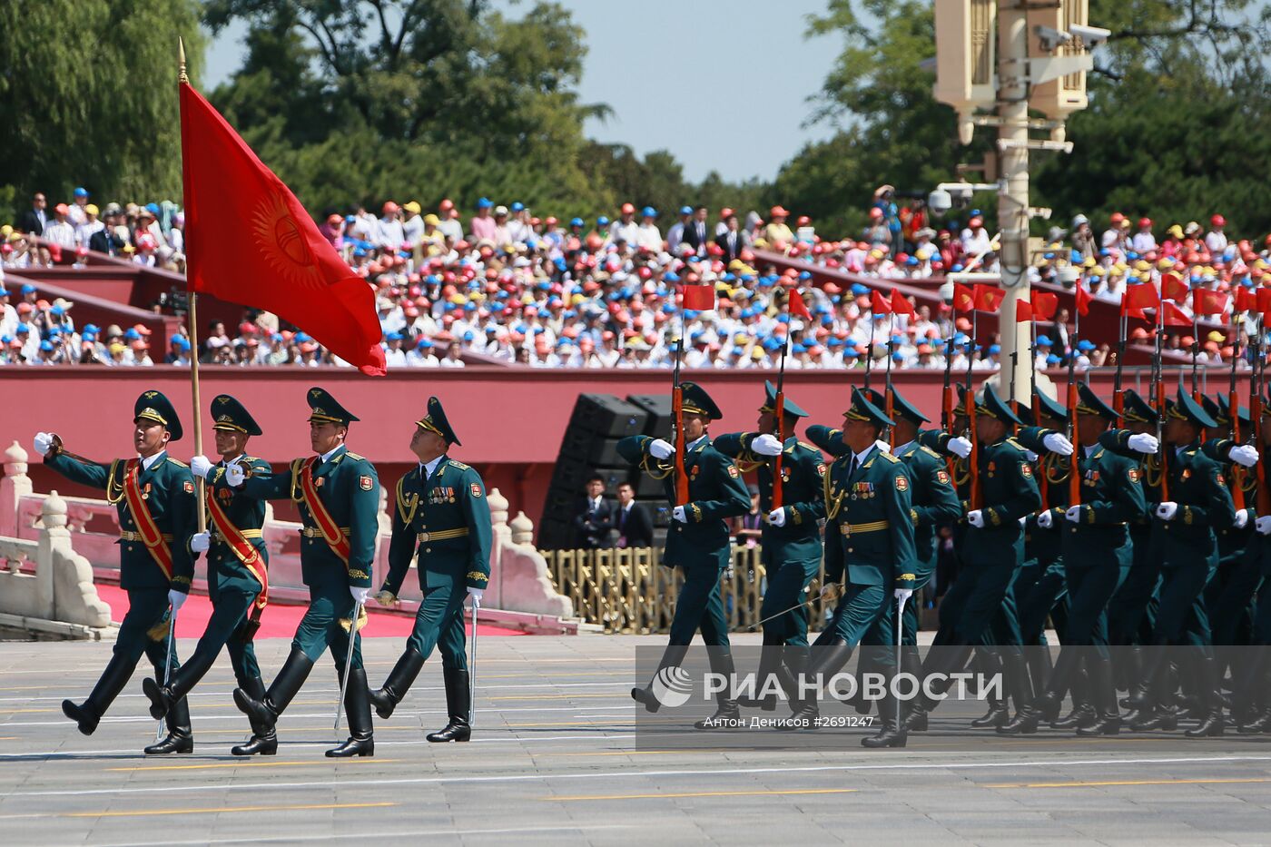Парад в Пекине по случаю 70-летия окончания Второй мировой войны