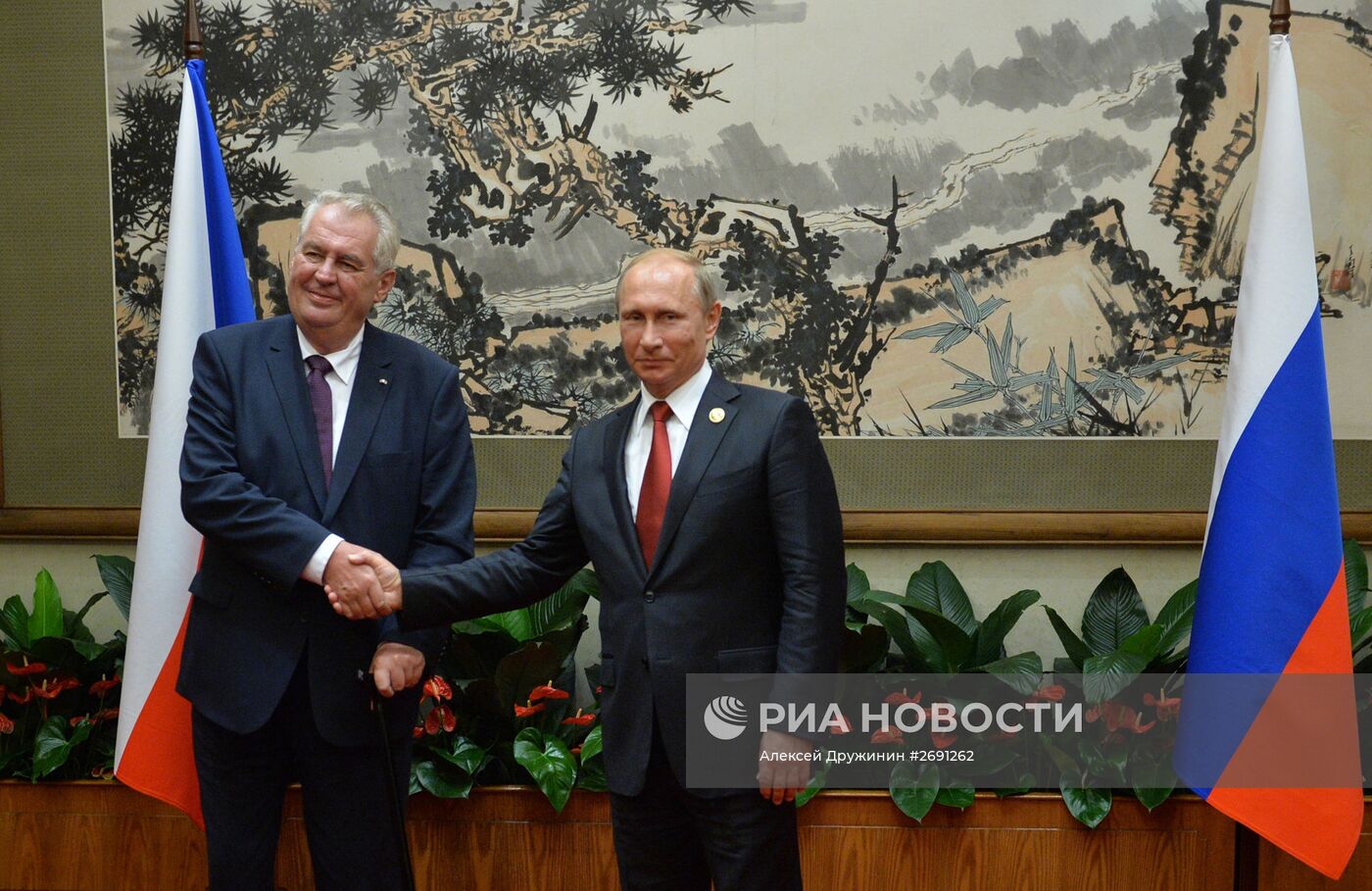 Визит президента РФ В.Путина в Китайскую Народную Республику. День второй