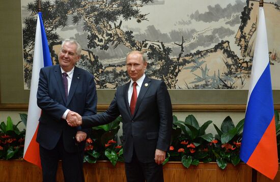 Визит президента РФ В.Путина в Китайскую Народную Республику. День второй