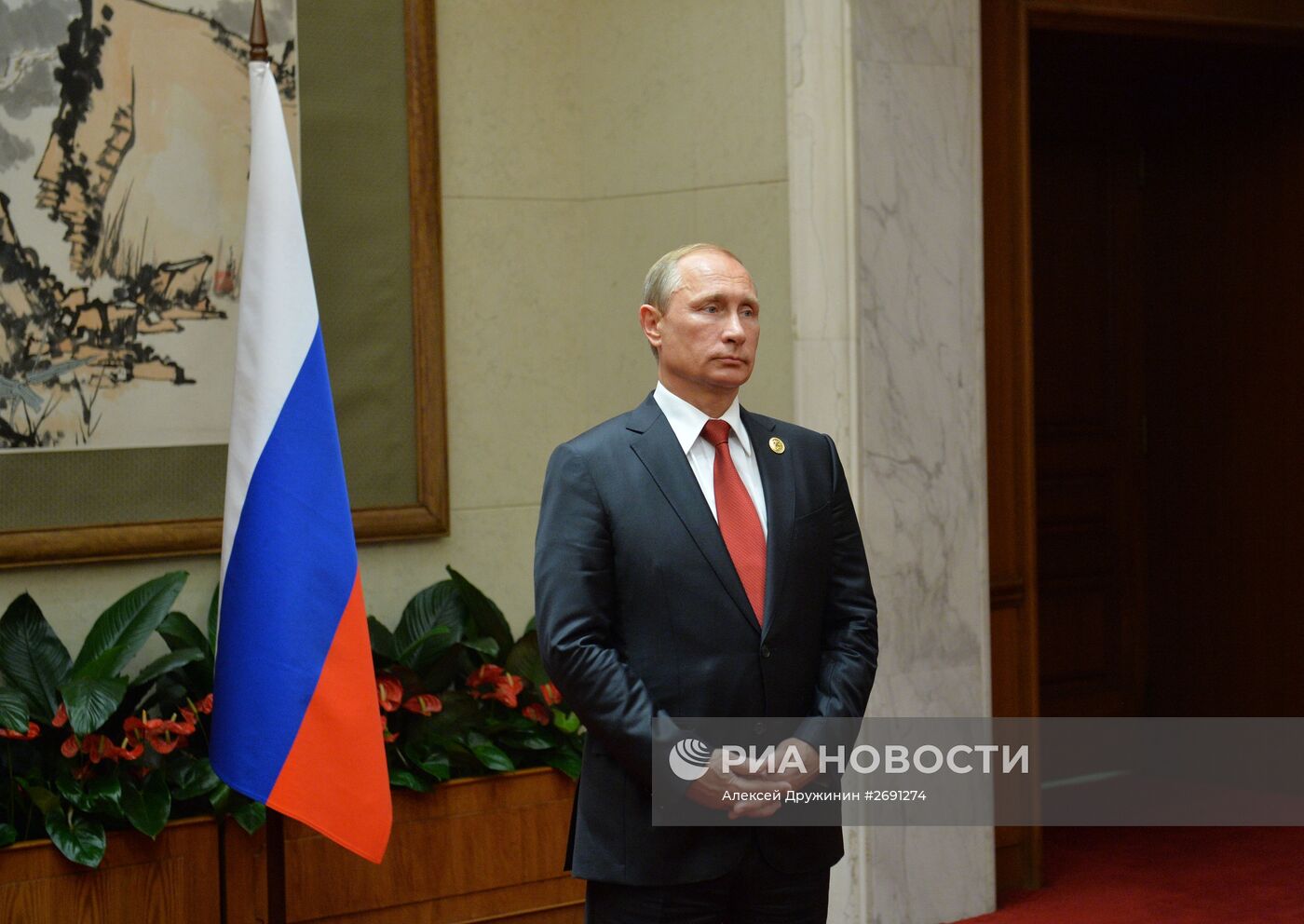 Визит президента РФ В.Путина в Китайскую Народную Республику. День второй