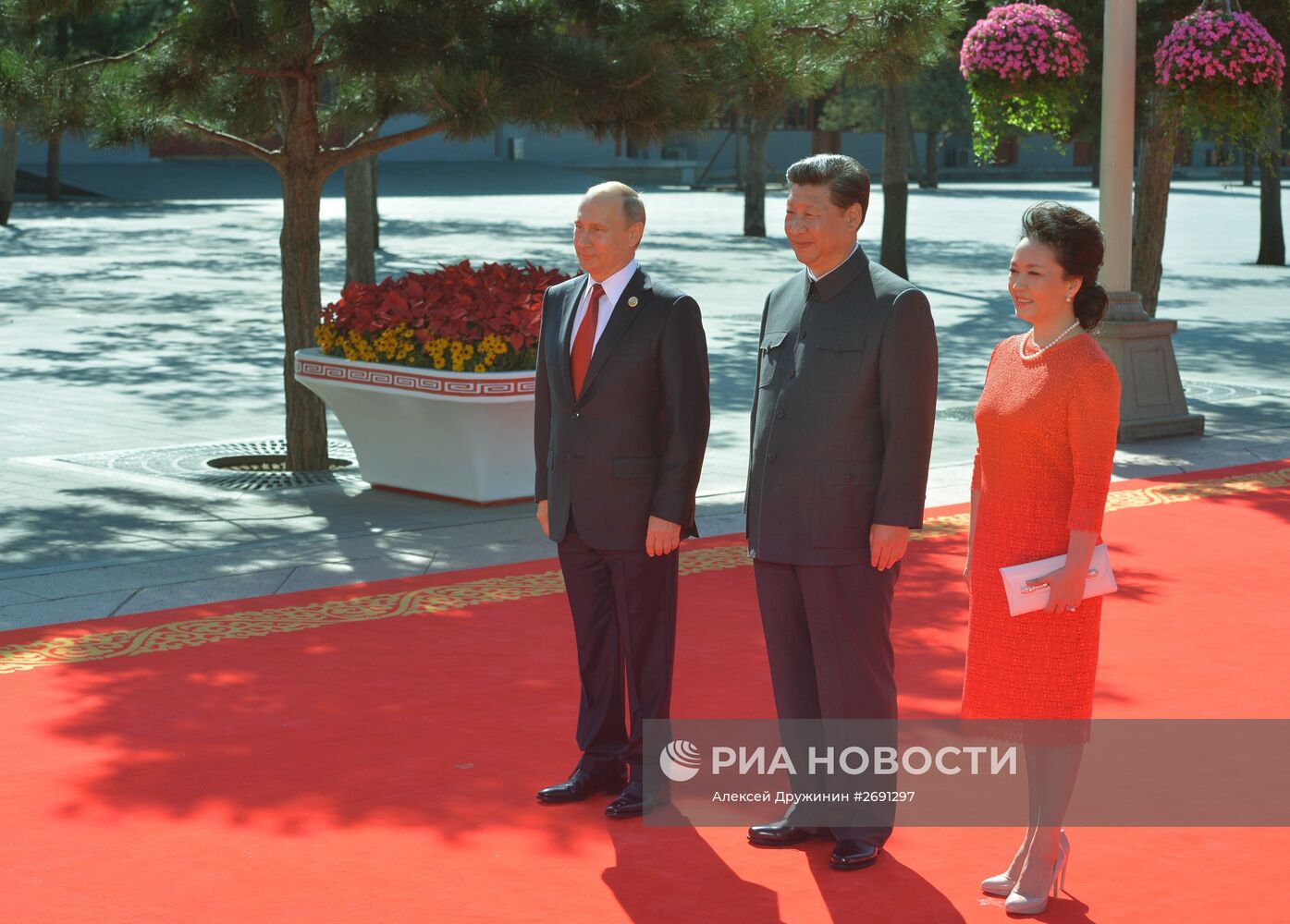 Визит президента РФ В.Путина в Китайскую Народную Республику. День второй