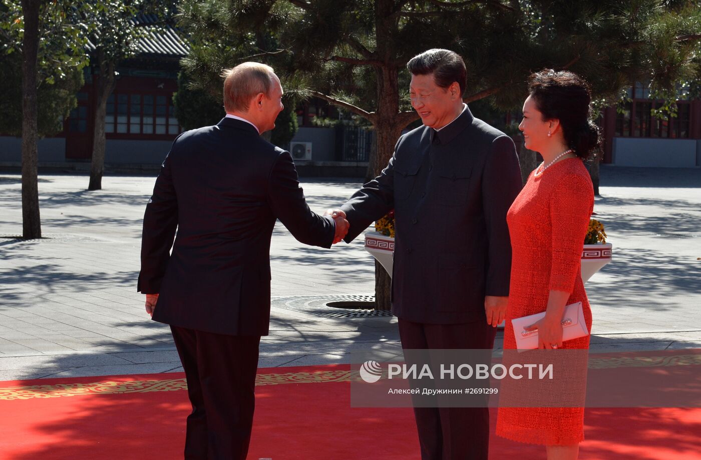 Визит президента РФ В.Путина в Китайскую Народную Республику. День второй