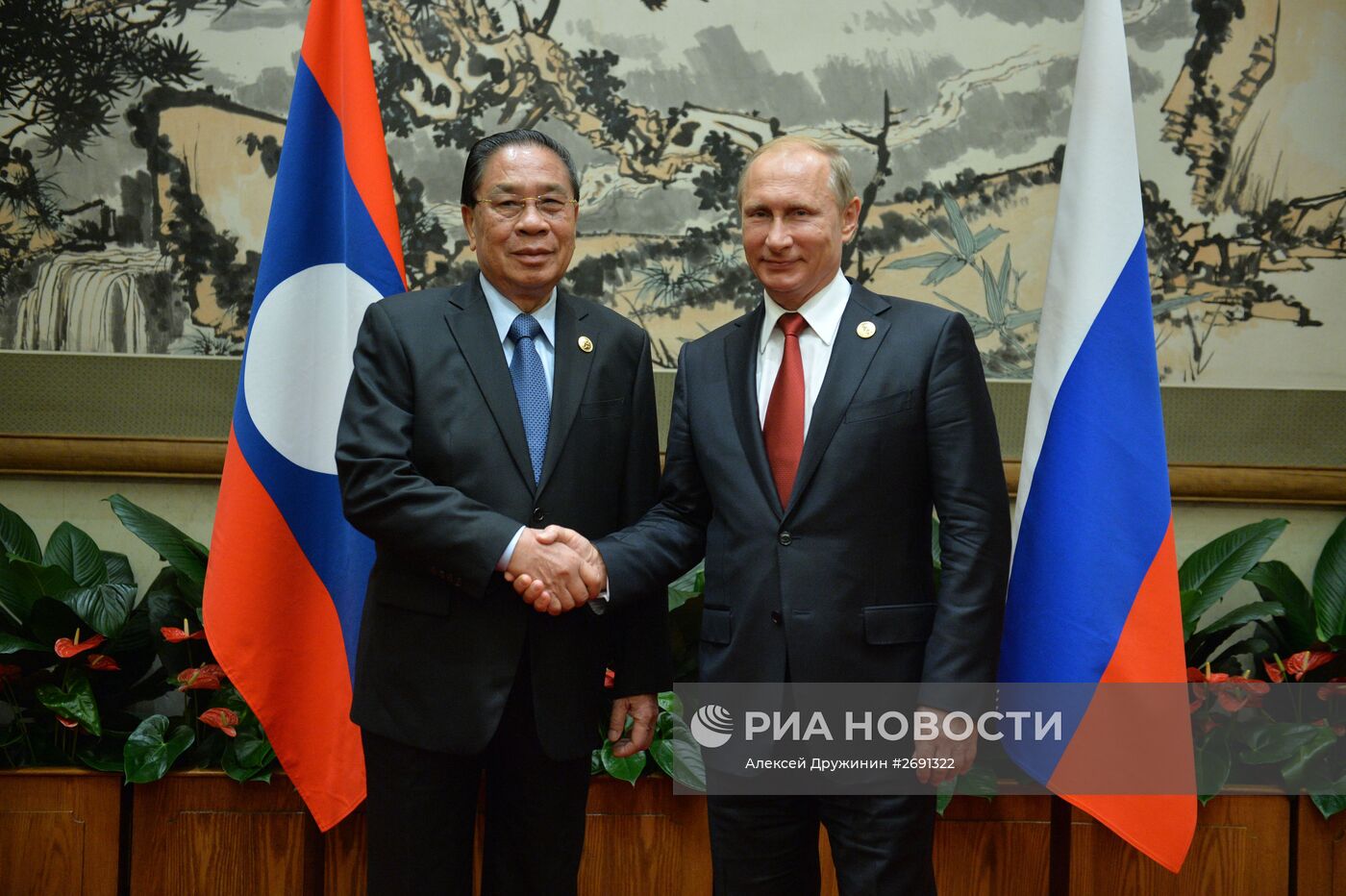 Визит президента РФ В.Путина в Китайскую Народную Республику. День второй