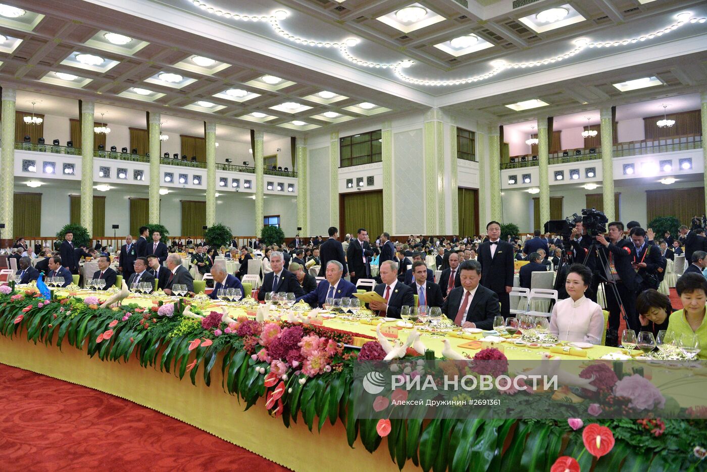 Визит президента РФ В.Путина в Китайскую Народную Республику. День второй