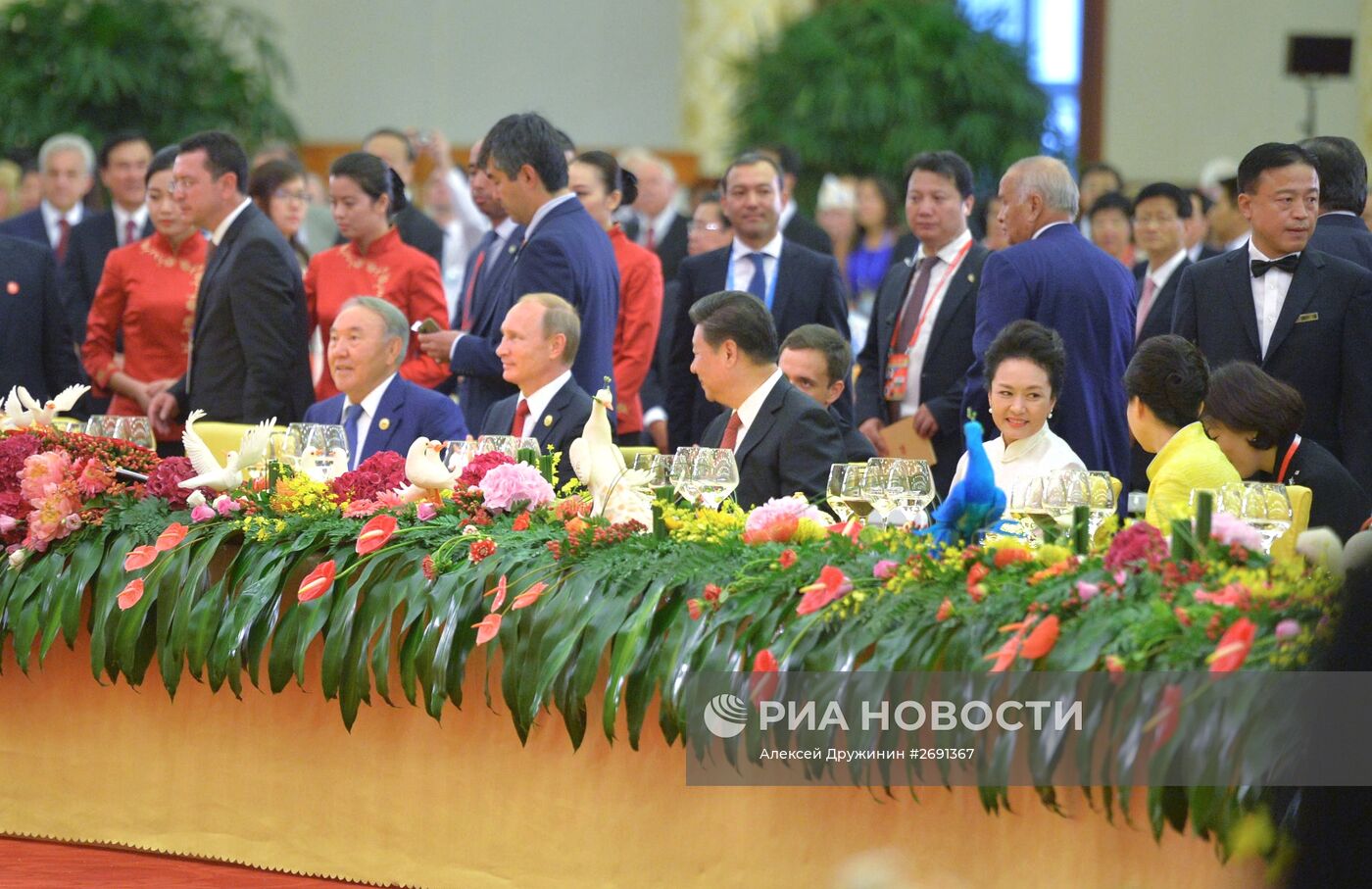 Визит президента РФ В.Путина в Китайскую Народную Республику. День второй