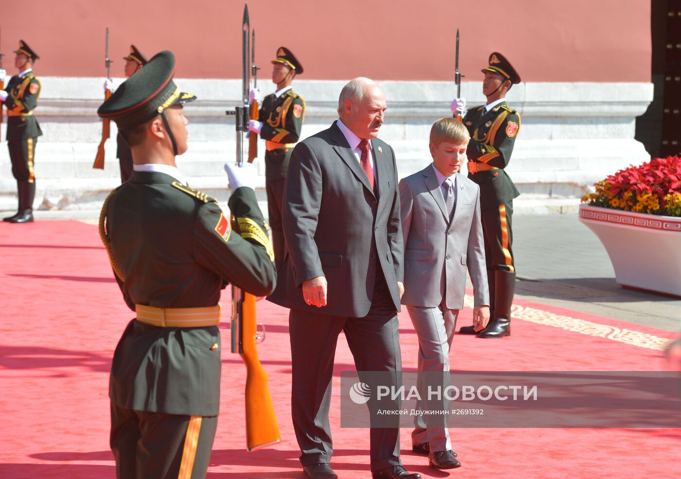 Визит президента РФ В.Путина в Китайскую Народную Республику. День второй