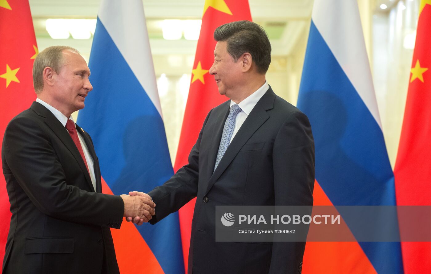 Визит президента РФ В.Путина в Китайскую Народную Республику. День второй