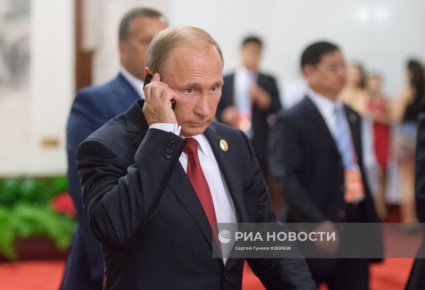 Визит президента РФ В.Путина в Китайскую Народную Республику. День второй