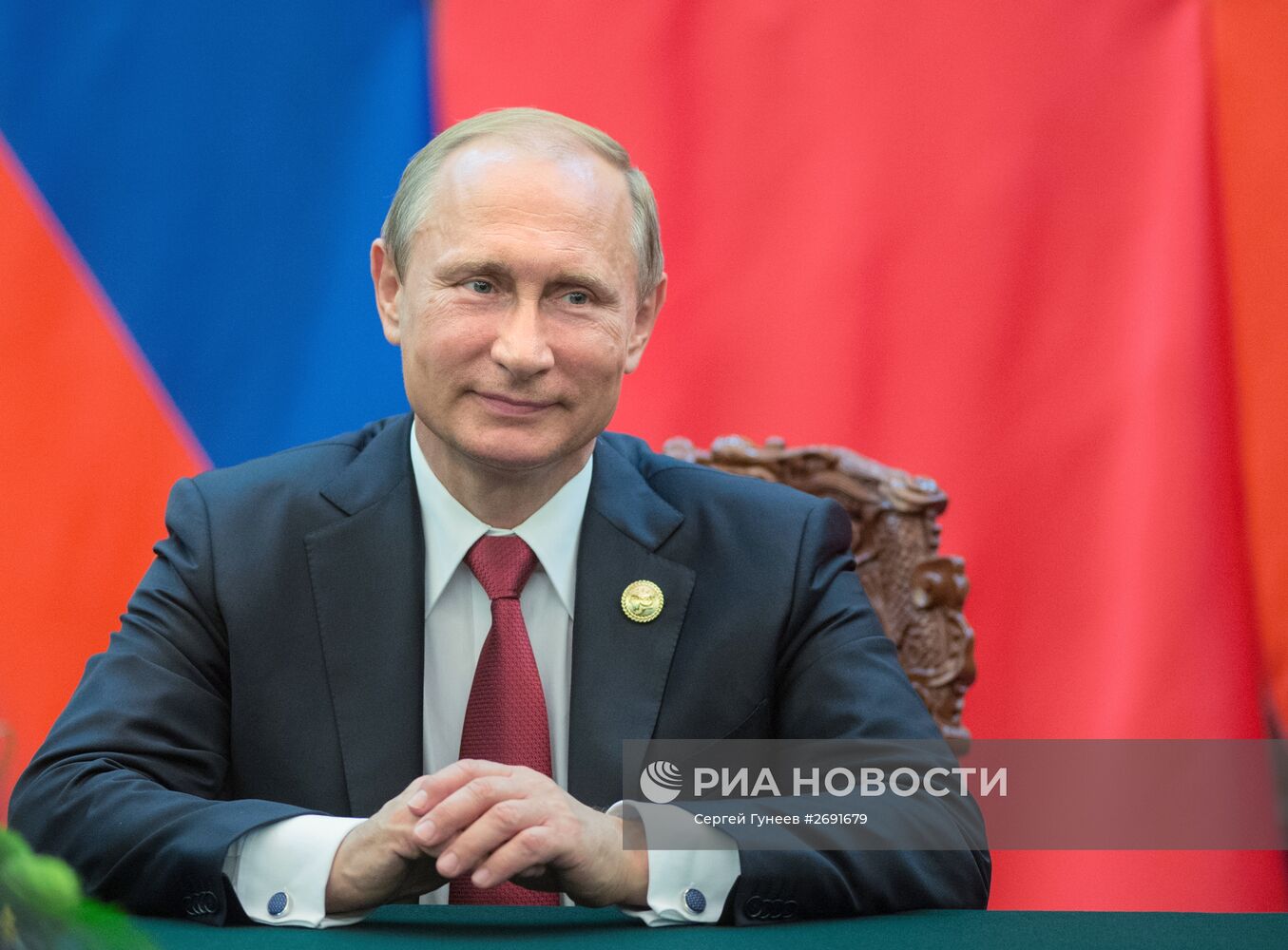 Визит президента РФ В.Путина в Китайскую Народную Республику. День второй