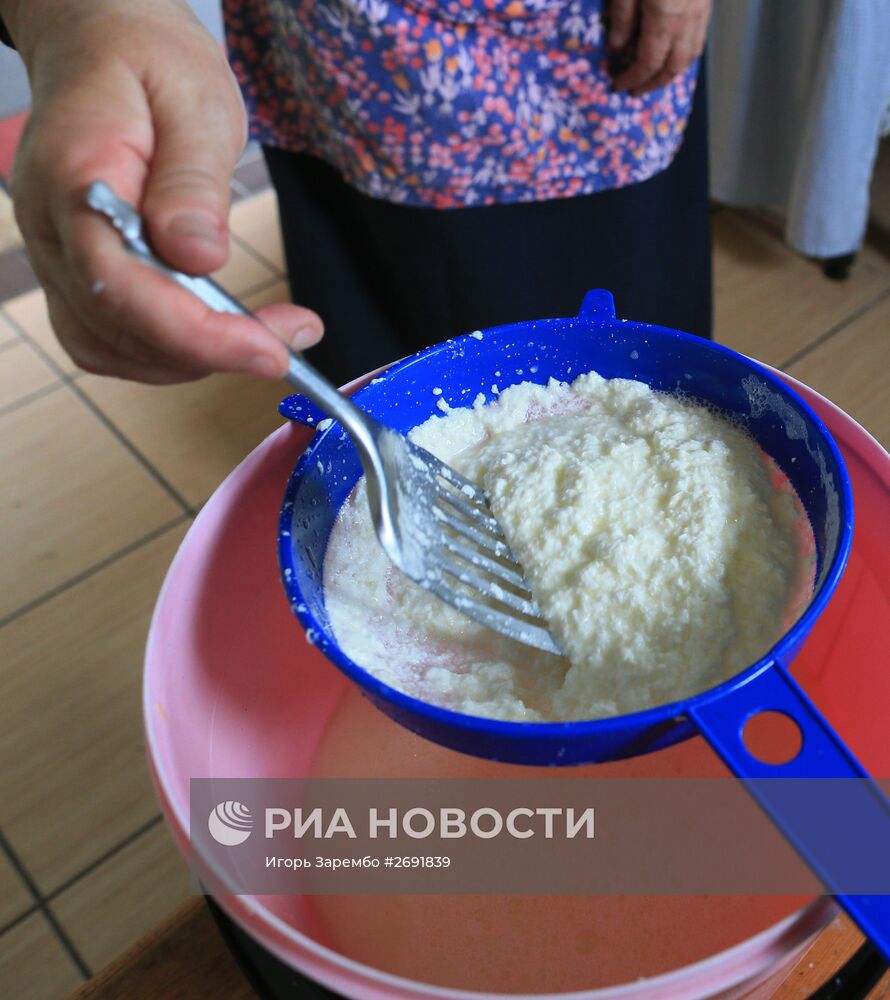 Производство сыра в женском монастыре Калининградской области