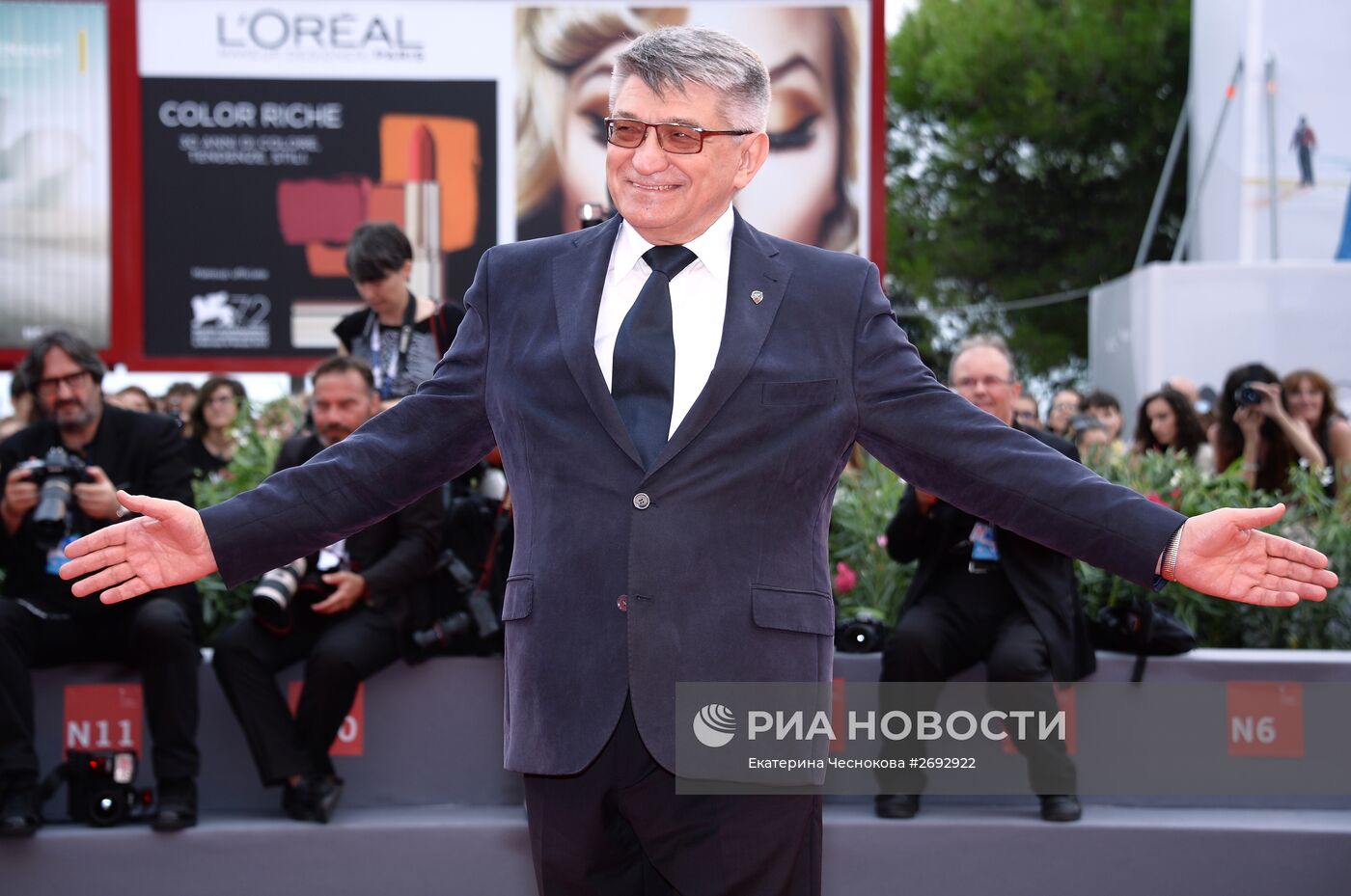 А.Сокуров представил свой фильм "Франкофония" на 72-м Венецианском кинофестивале