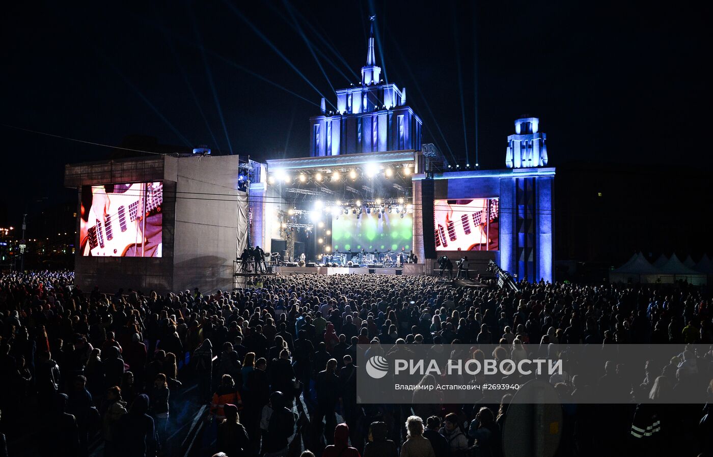 Концерт, посвященный Дню города в Москве