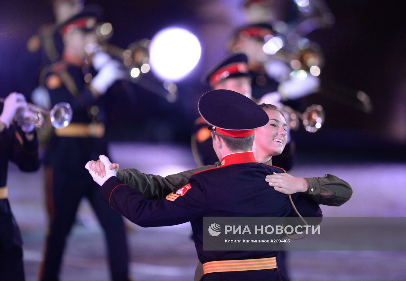 Торжественное открытие международного военно-музыкального фестиваля "Спасская башня"