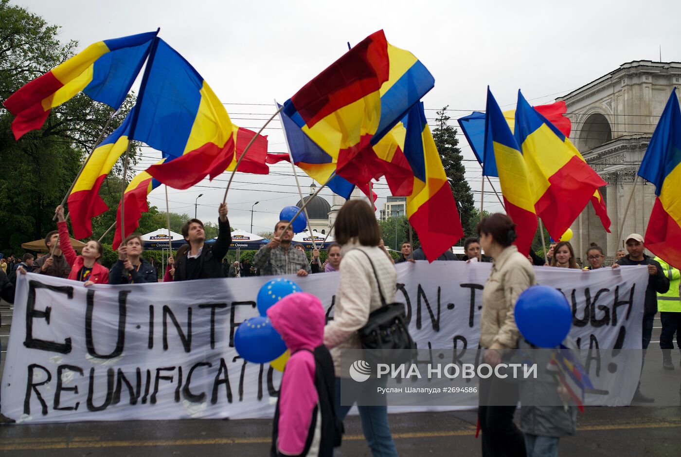 Акции протеста в Кишиневе