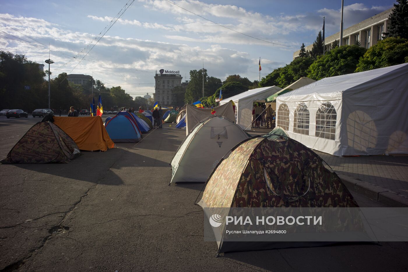 Акции протеста в Кишиневе