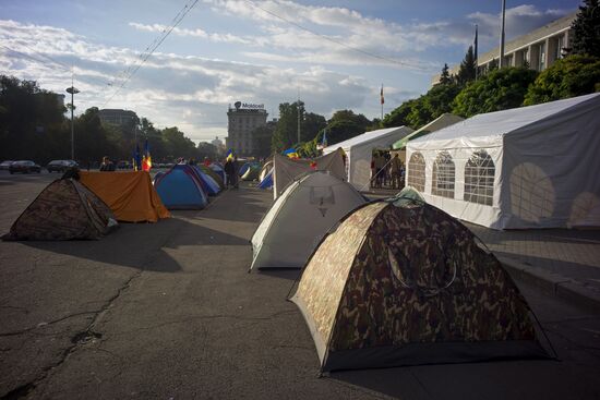 Акции протеста в Кишиневе