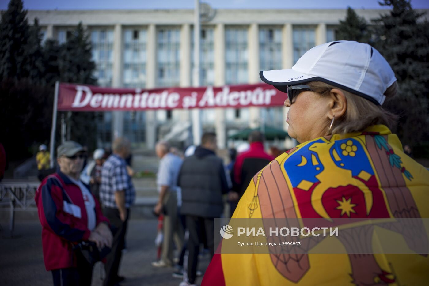 Акции протеста в Кишиневе