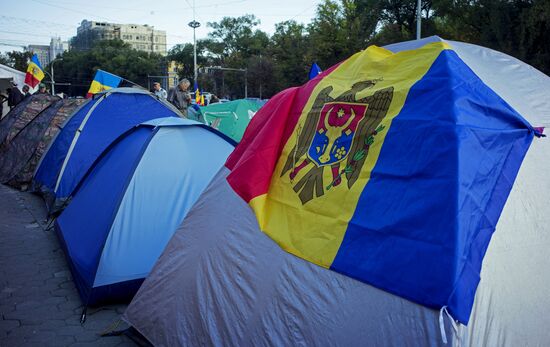 Акции протеста в Кишиневе