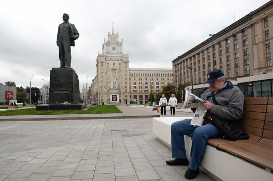 Триумфальную площадь открыли после реконструкции