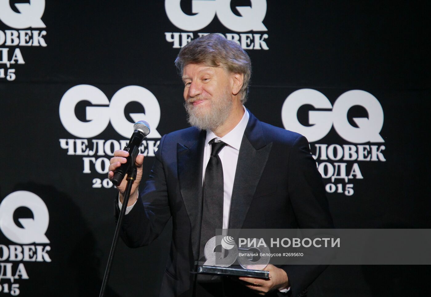 Церемония вручения премии "Человек года" по версии журнала GQ