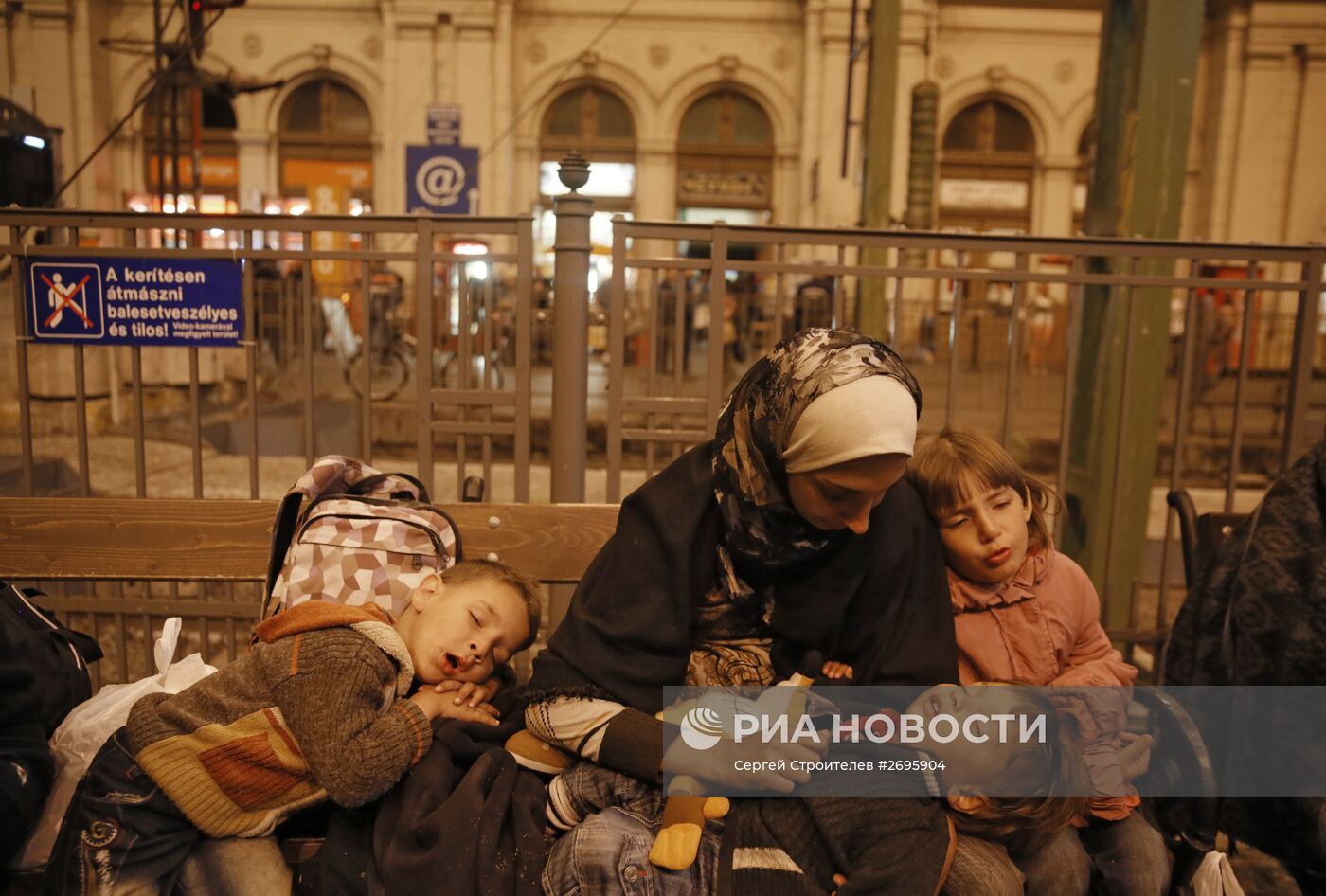 Беженцы из стран Ближнего Востока в Венгрии