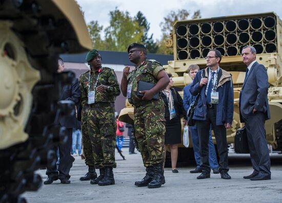 Открытие 10-й международной выставки Russia Arms Expo